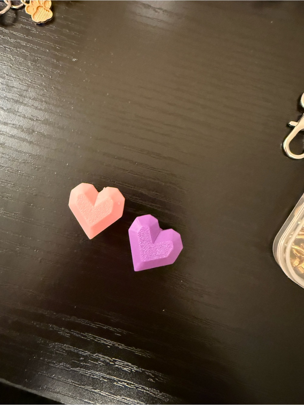 3D Printed Heart Croc Shoe Charms | 2 for $9 💕
